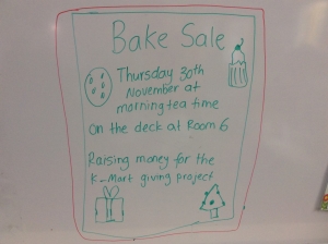 bake sale